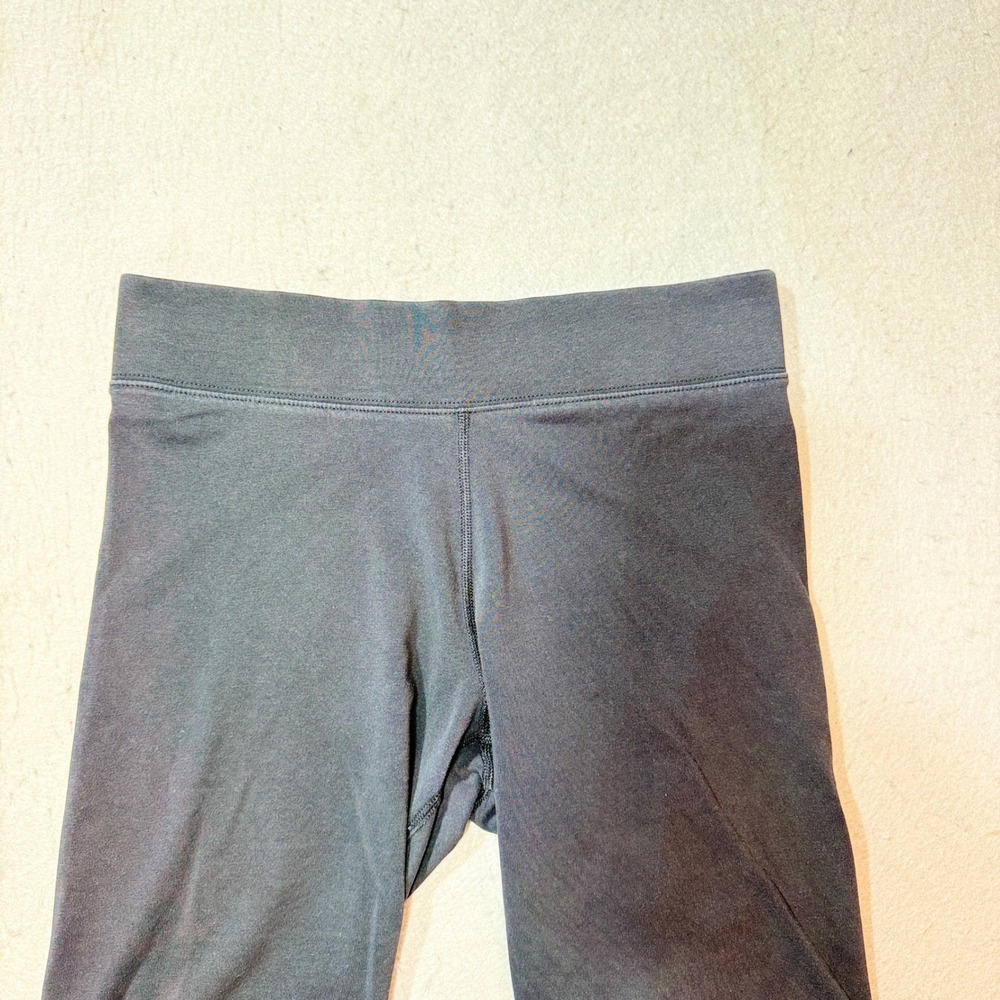 Nike Bike Shorts Women Medium Gray Good Cotton Blend Stretch Athletic Lifestyle
